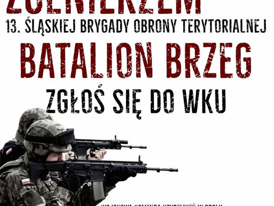 ZOSTAŃ ŻOŁNIERZEM WOJSK OBRONY TERYTORIALNEJ