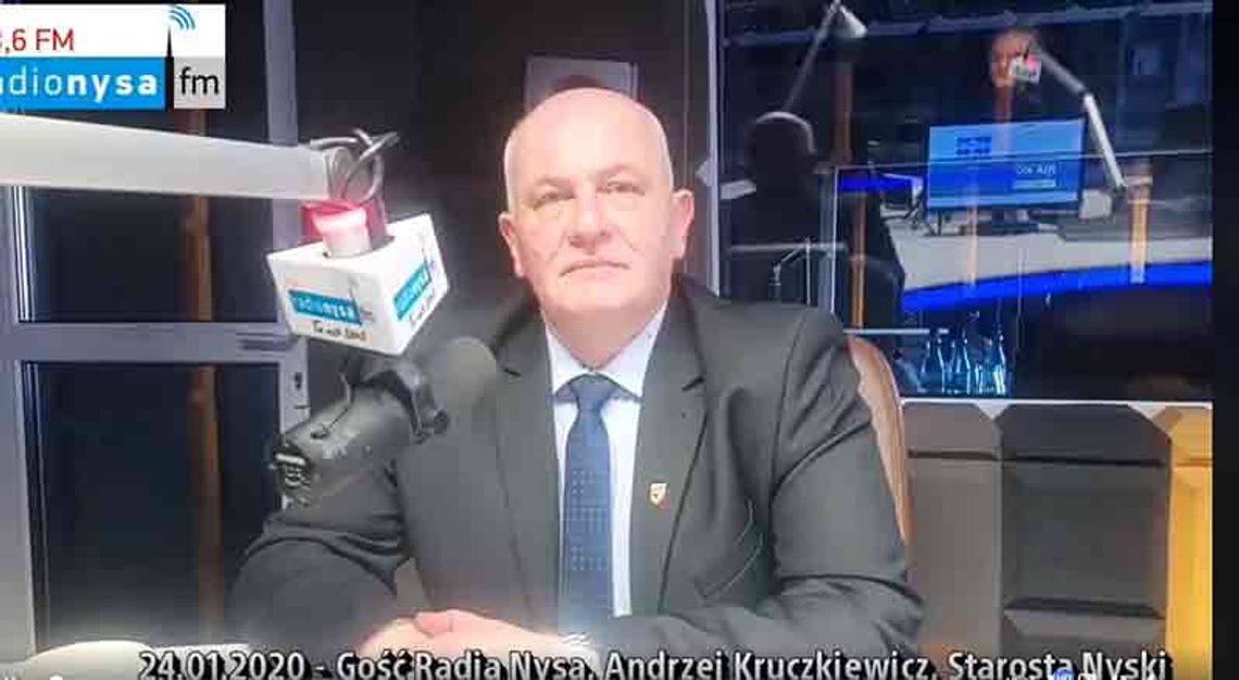 Andrzej Kruczkiewicz w radio Nysa FM