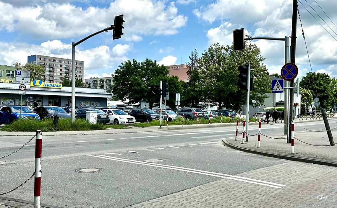 Awaria sygnalizacji na Podzamczu - to niebezpieczne.