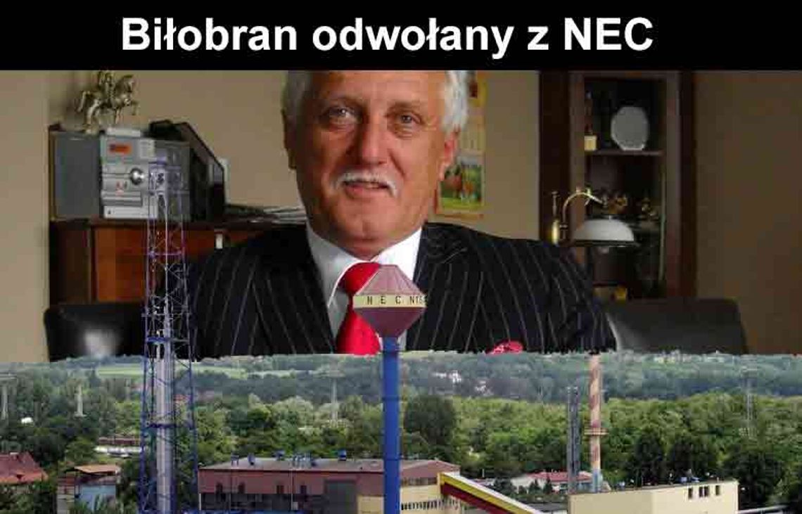 Czesław Biłobran odwołany ze stanowiska prezesa NEC