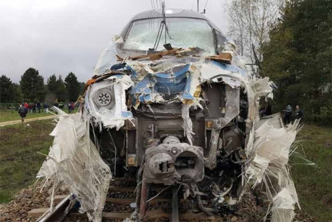 Groźny wypadek Pendolino pod Opolem. 18 osób rannych. Materiał wideo!!!