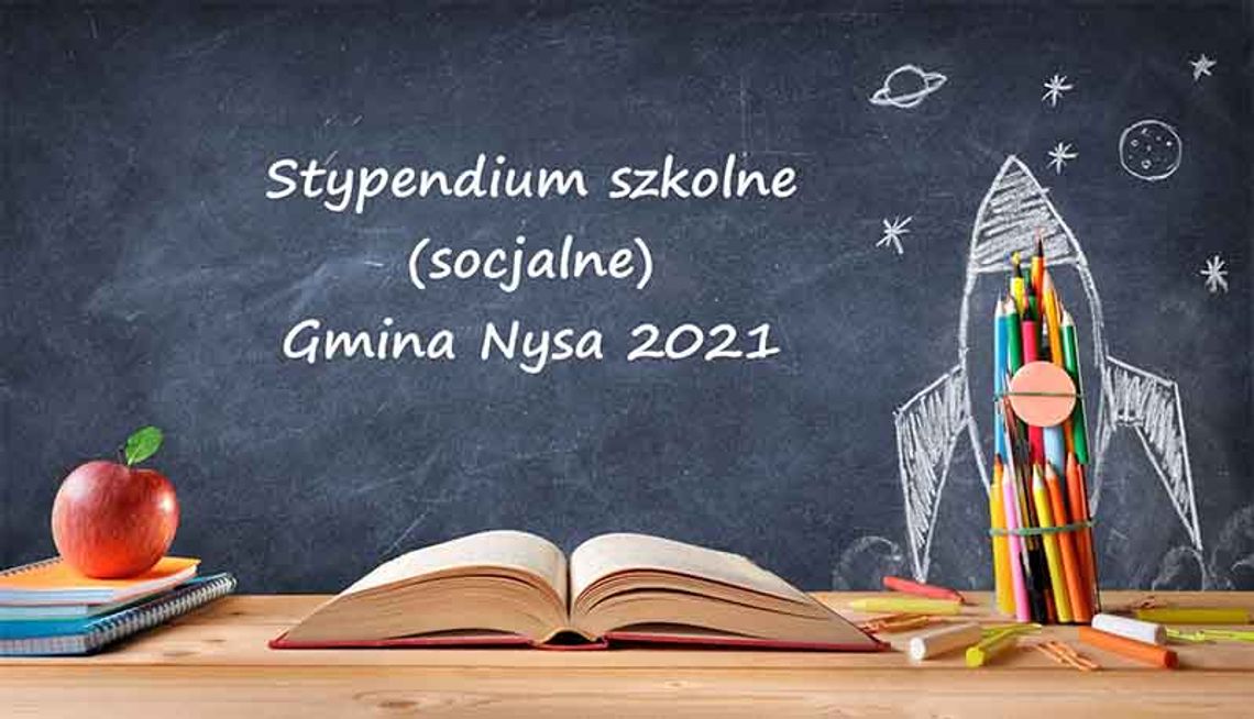 Informacja dla rodziców lub uczniów zamieszkałych w Gminie Nysa, ubiegających się o przyznanie stypendium szkolnego (socjalnego).
