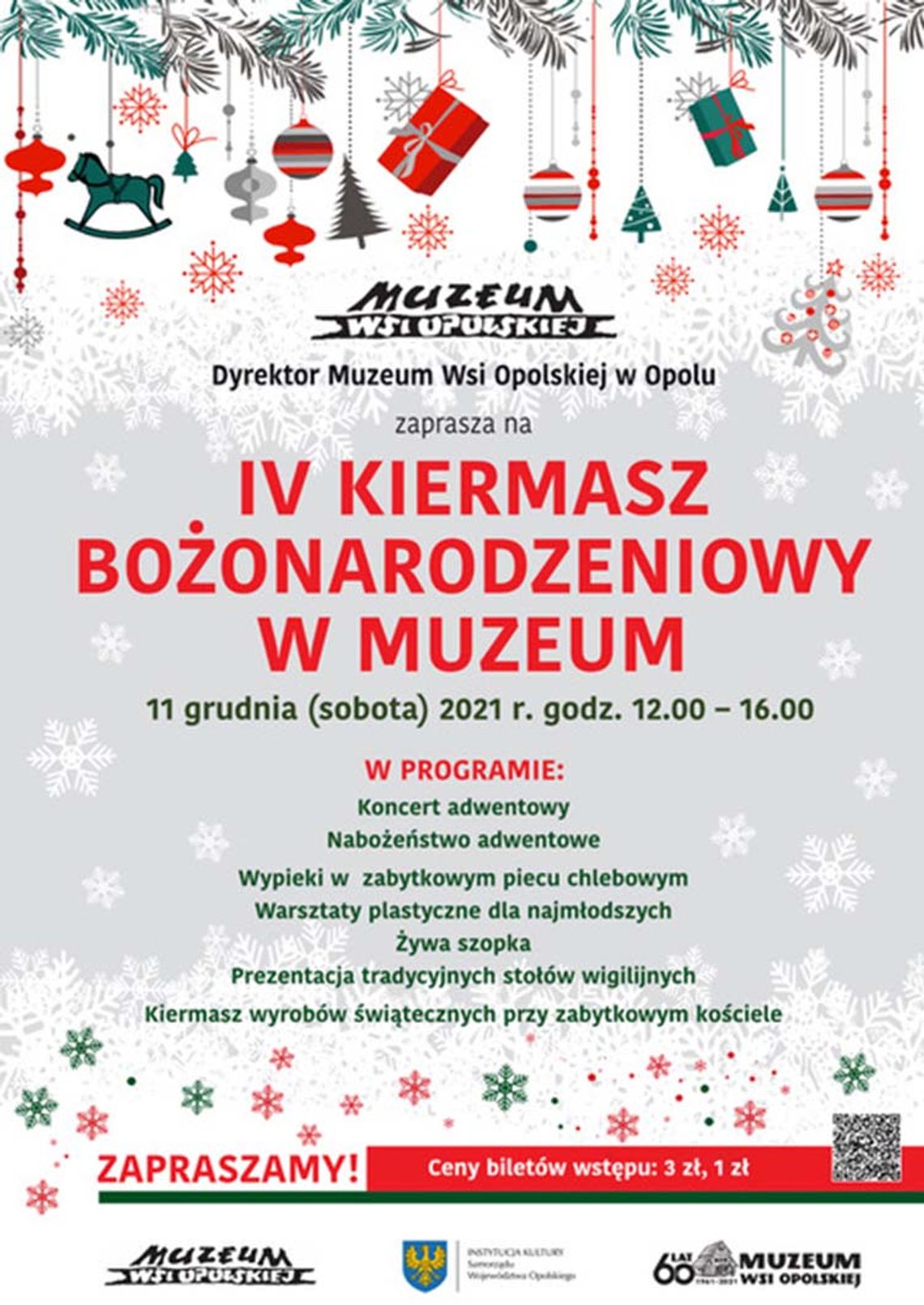  IV Kiermasz Bożonarodzeniowy w Muzeum (11.12.2021)