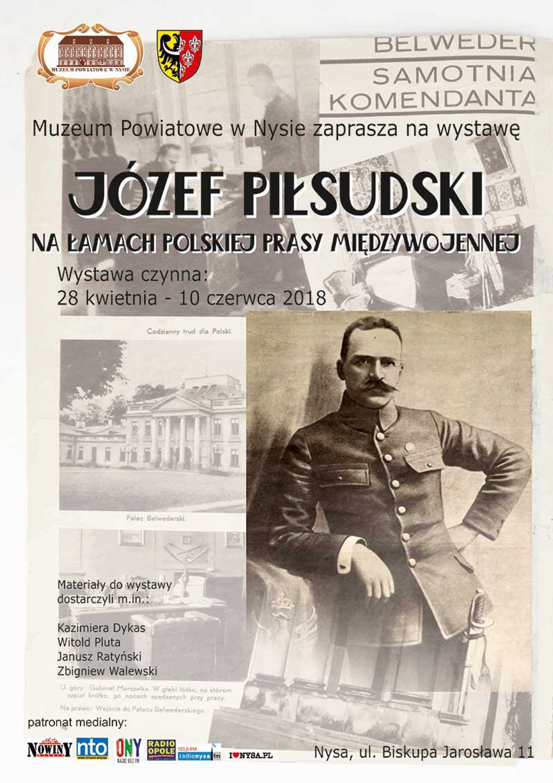 Józef Piłsudski na łamach polskiej prasy międzywojennej - Wystawa