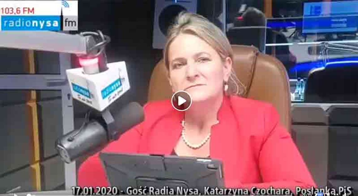 Katarzyna Czochara w Radio Nysa FM