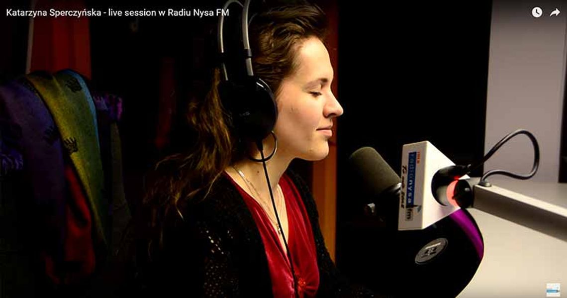 Katarzyna Sperczyńska - live session w Radiu Nysa FM