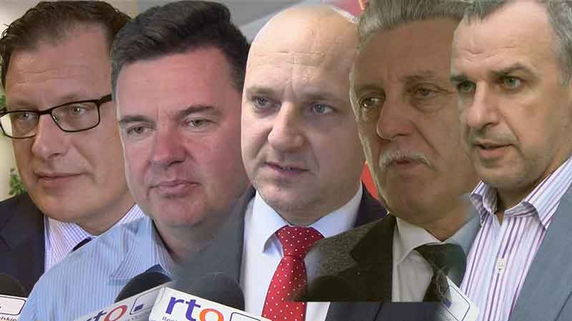 Kordian Kolbiarz, Czesław Biłobran, Pawel Nakonieczny, Piotr Bobak, Bogdan Wyczałkowski - podsumowują wyniki wyborów.