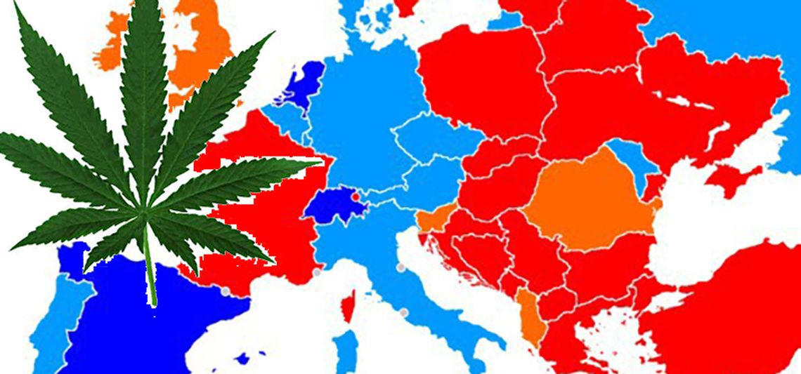 Kraje, w których Marihuana jest legalna i nielegalna