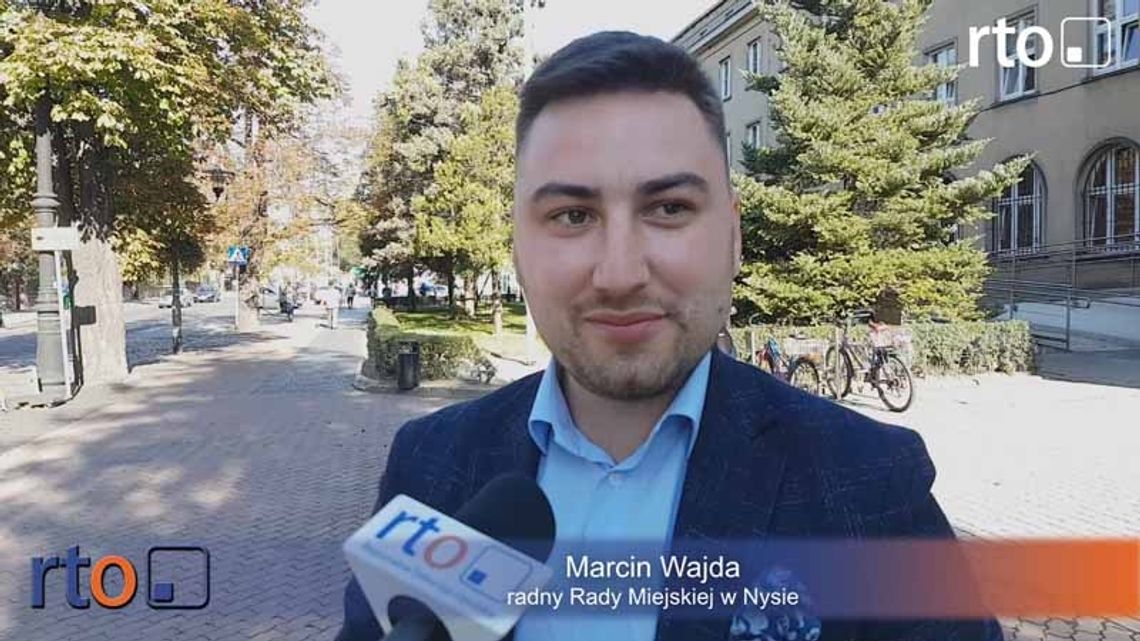 Marcin Wajda nie kandyduje i komentuje.