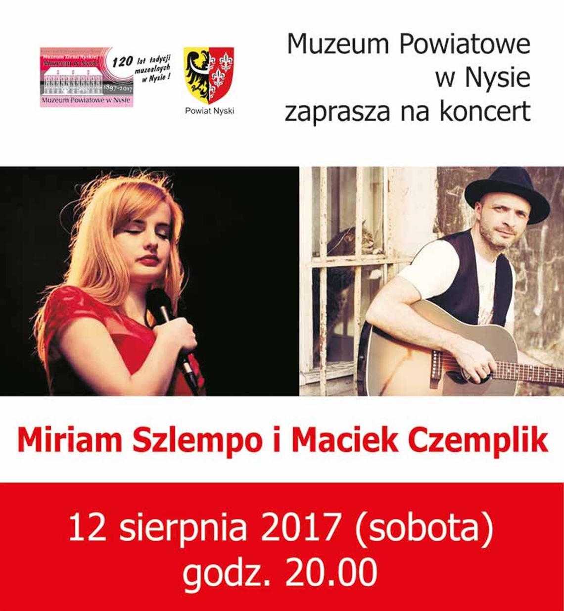 Miriam Szlempo i Maciej Czemplik - koncert w Muzeum