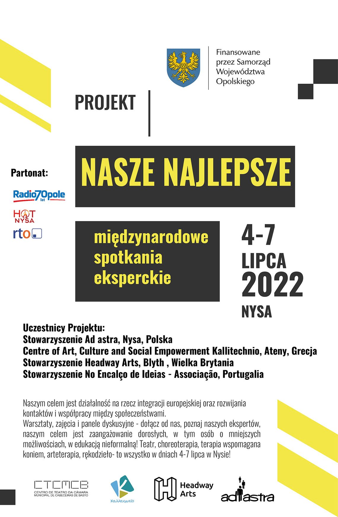 NASZE NAJLEPSZE - edukacja kulturalna w Polsce, W. Brytanii, Portugalii i Grecji.