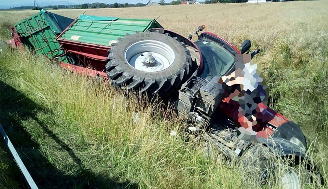 NIetrzeźwy traktorzysta - czy rolnictwo jest takie nudne, że trzeba dolewać?