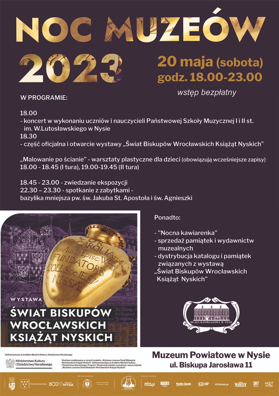 Noc Muzeów - 20 maja