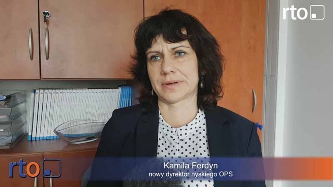 Nowy dyrektor OPS - Kamila Ferdyn