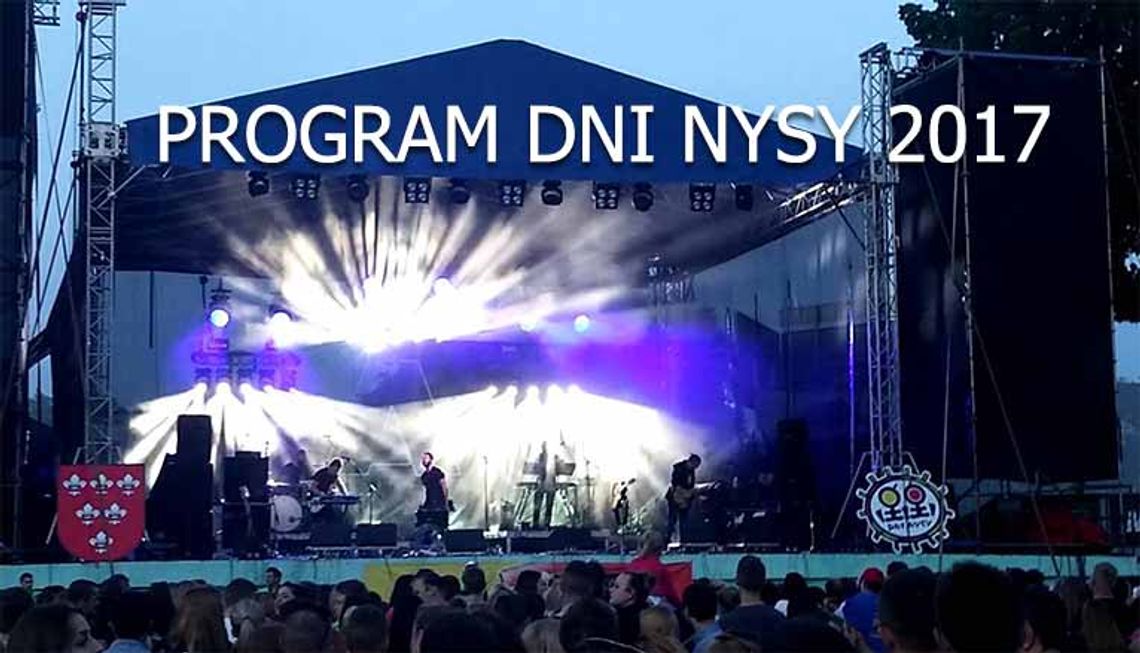 Oficjalny program Dni Nysy 2017.