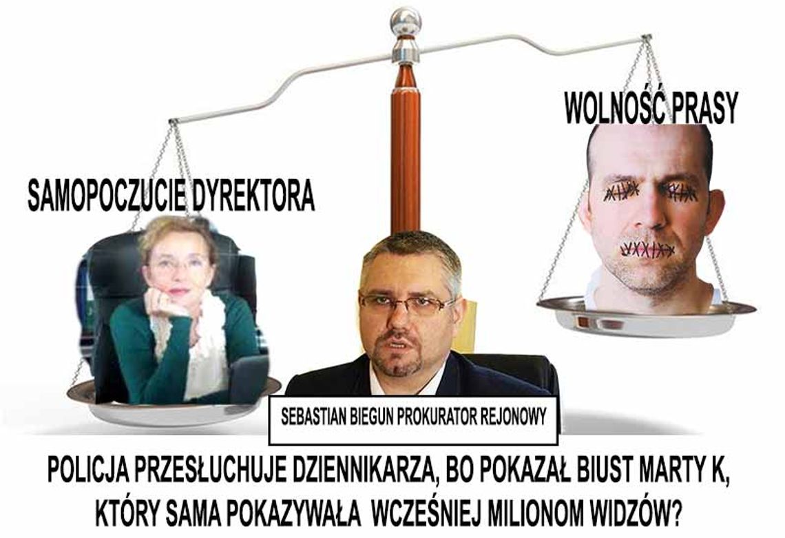 Prokuratura bada dlaczego dziennikarz Portalu Nysa, Miłar Kokoszka "zaprezentował światu" wdzięki Marty Klubowicz i kto mu w tym pomagał!
