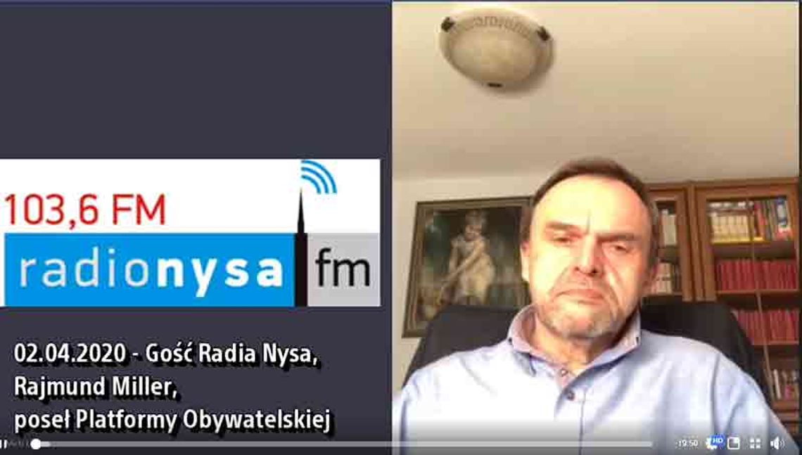 Rajmund Miller w Radio Nysa - 02.04.2020 