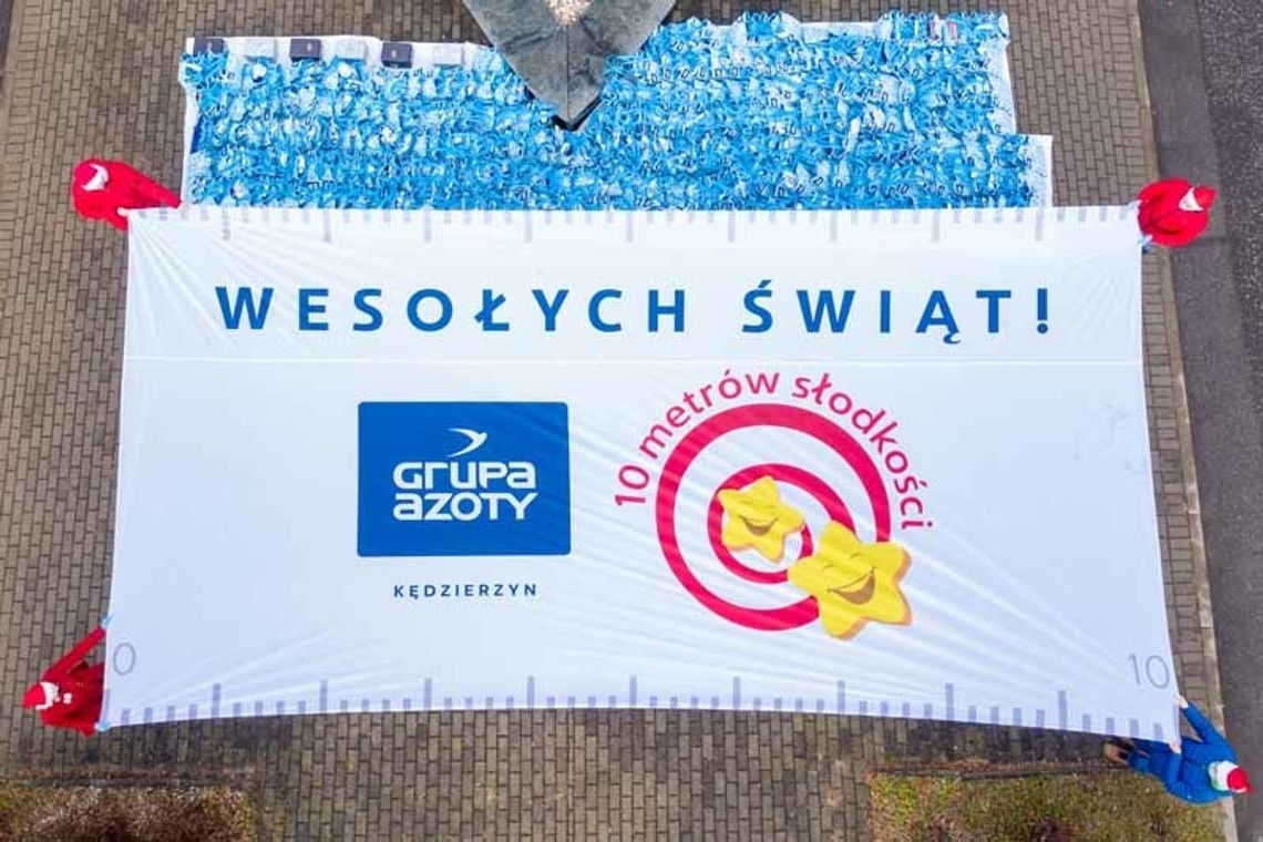 Słodycze z Grupy Azoty trafią do ponad 250 dzieci z Kędzierzyna-Koźla