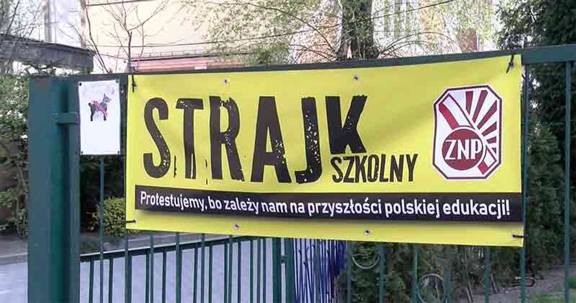 Strajk nauczycieli trwa od poniedziałku 8 kwietnia. Strajkują szkoły podstawowe i średnie, ale także przedszkola.