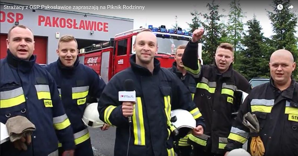 Strażacy z OSP Pakosławice i ILoveNysa zapraszają na Piknik Rodzinny.