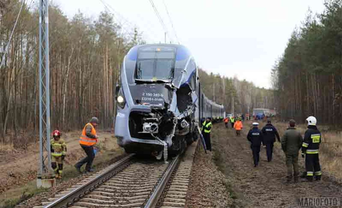 TIR wjechał pod pociąg PKP IC. Kierowca zginał na miejscu. Historia z 2017 się powtarza.