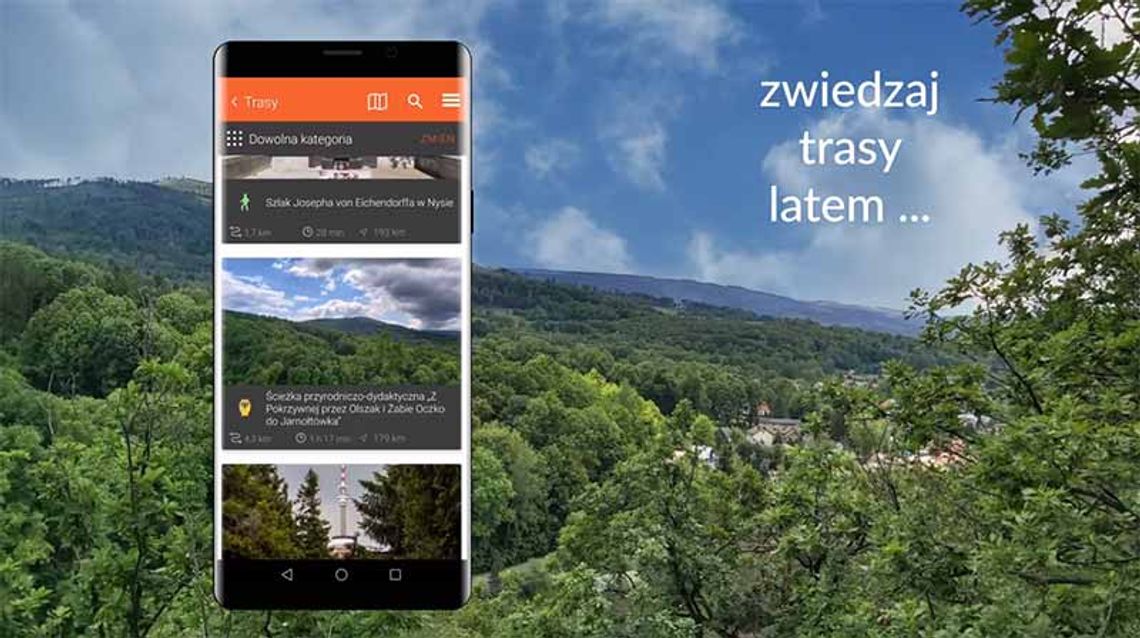 Turystyczna aplikacja mobilna powiatu nyskiego jest już dostępna!
