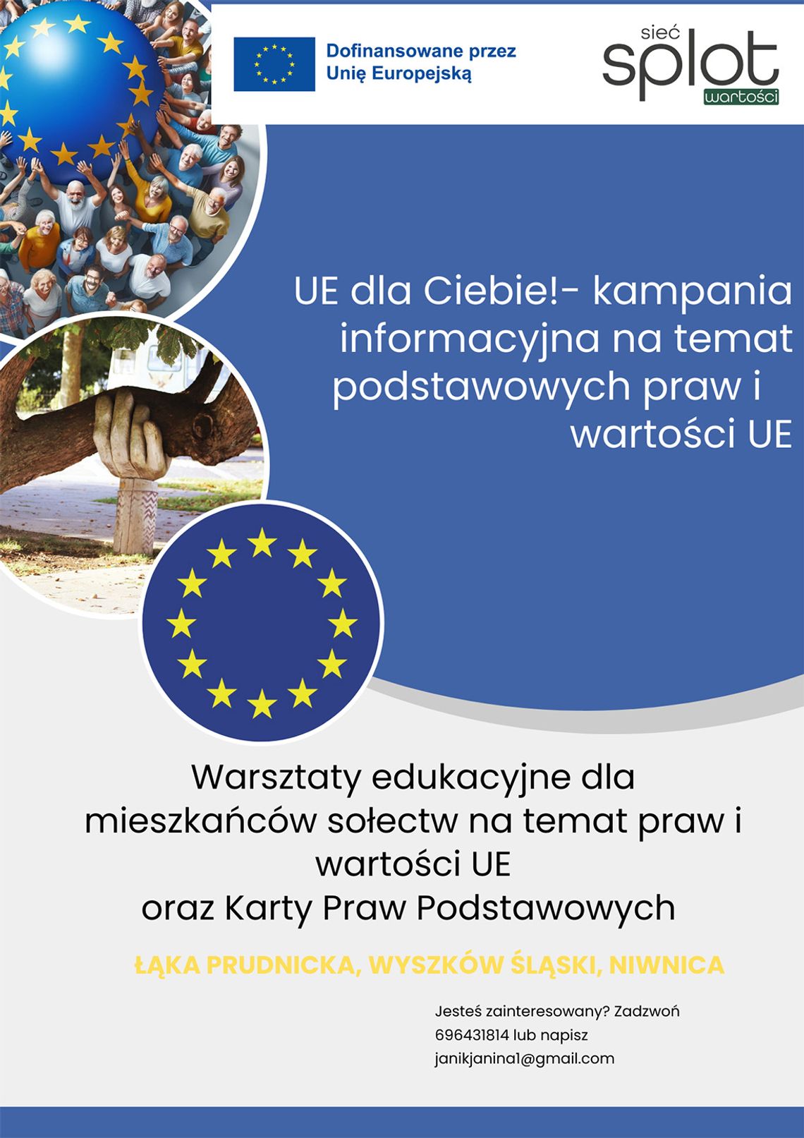 UE dla Ciebie - kampania informacyjna