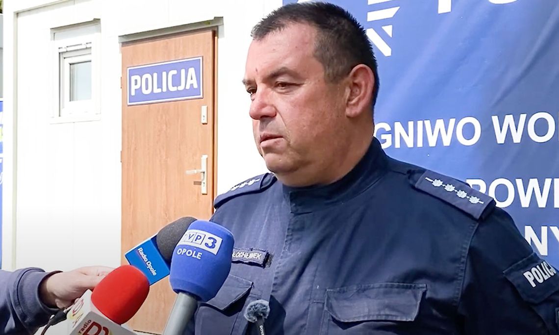 Uroczyste otwarcie posterunku ogniwa wodnego KPP w Nysie nad Jeziorem Nyskim
