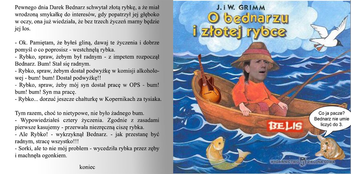UWAGA NA MEMY CD - Bajka o rybaku i złotej rybce, wersja lokalna.