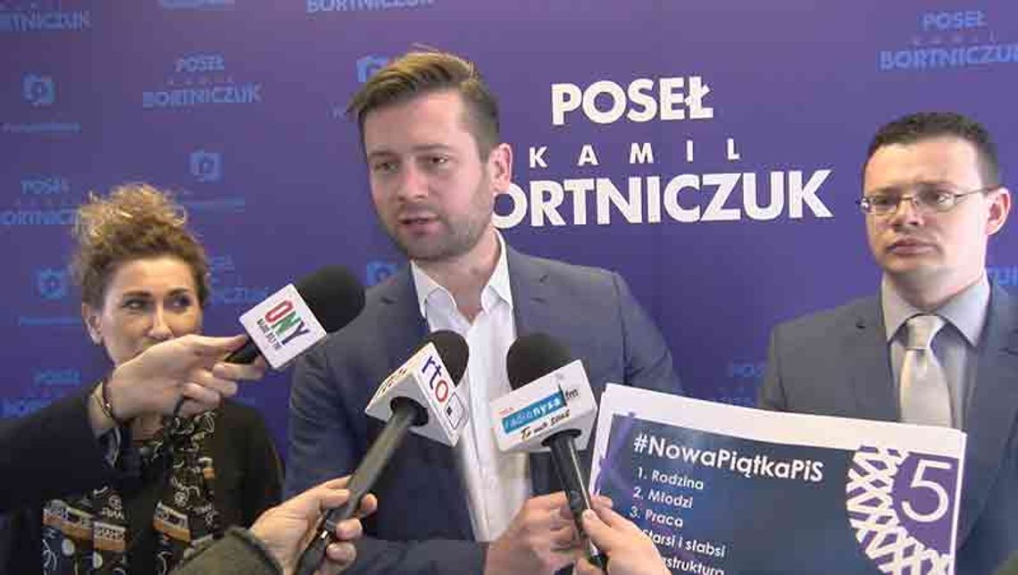 W Nysie piątkę Kaczyńskiego przedstawiał Kamil Bortniczuk