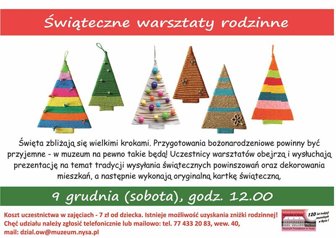 Warsztaty rodzinne w Muzeum Powiatowym w Nysie