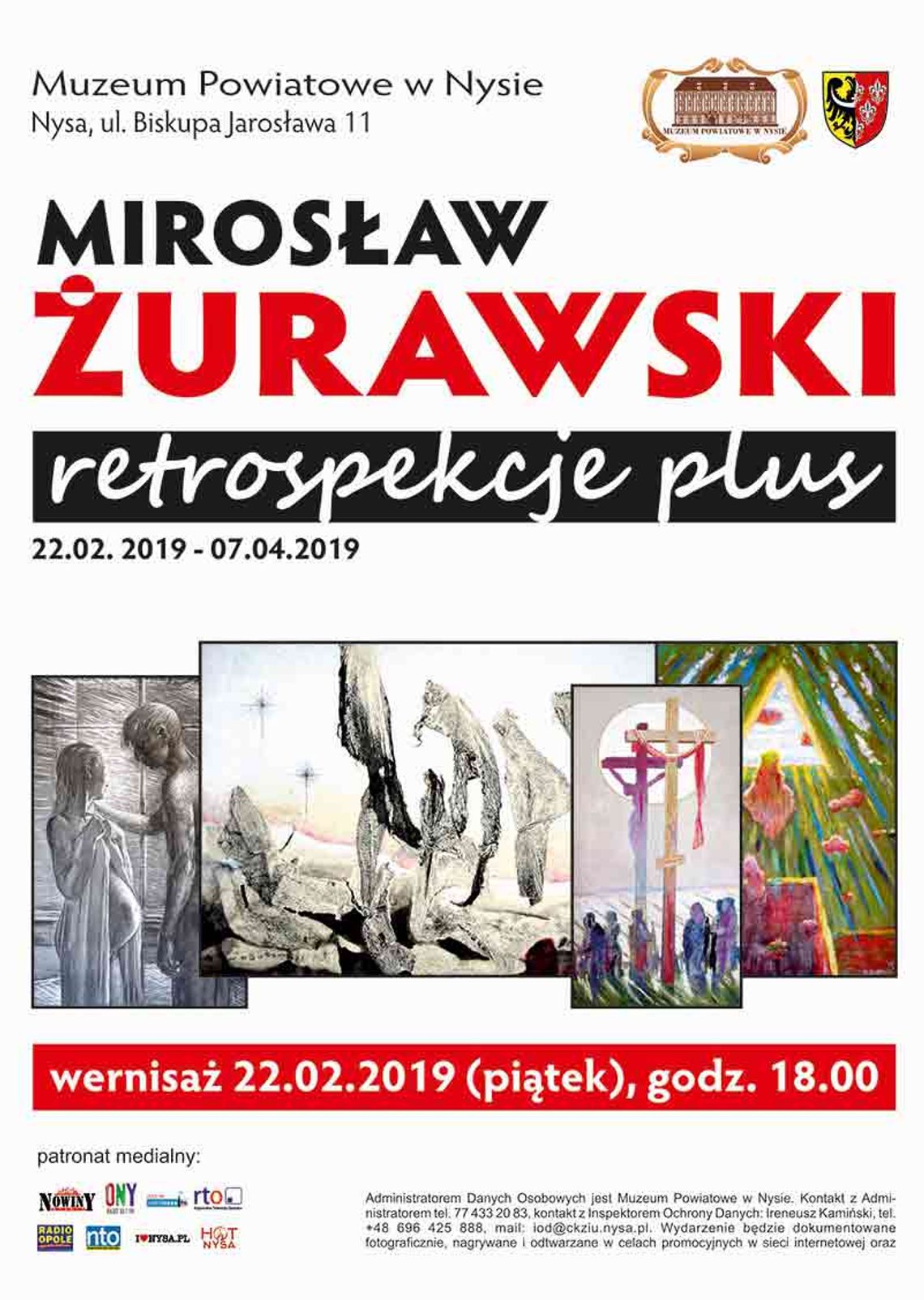 Wernisaż wystawy „Retrospekcje plus” – twórczość Mirosława Żurawskiego