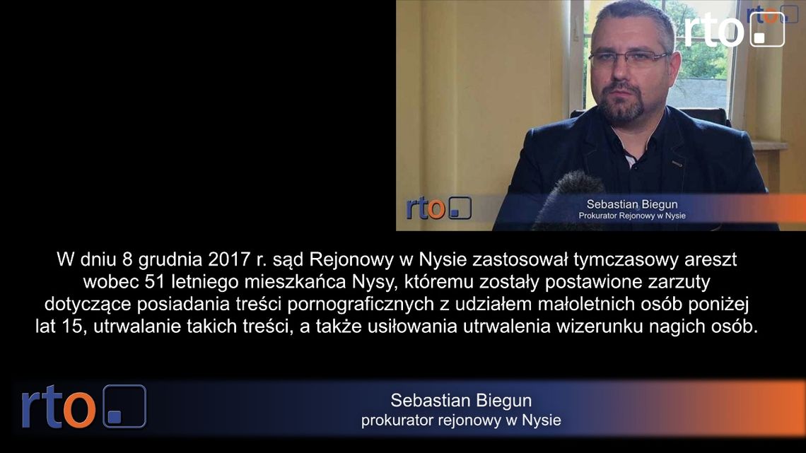 Wiadomości 17 grudnia 2017 - Konferencja prasowa dyrektora NDK w sprawie pedofilii w szkole tańca.