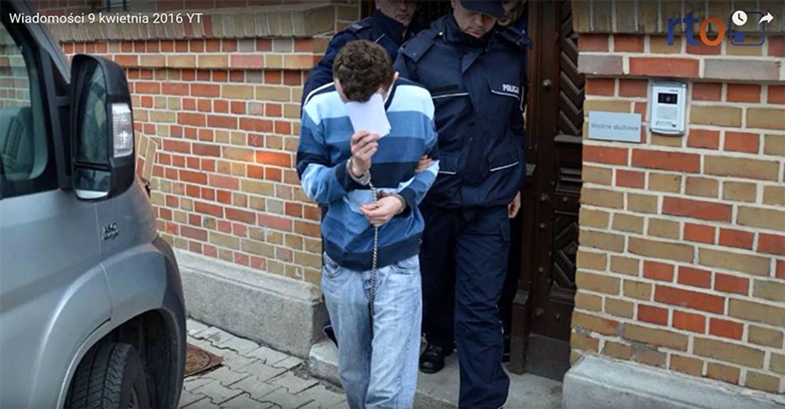 Wiadomości 9 kwietnia 2016 - policja zatrzymała sprawcę napadu w Głuchołazach, są już prokuratorskie zarzuty.