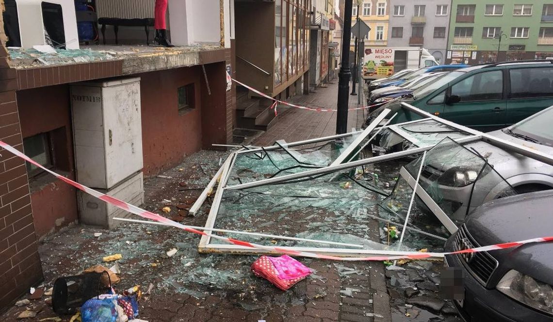 Wybuch gazu w Rynku w Otmuchowie. Jedna osoba ranna