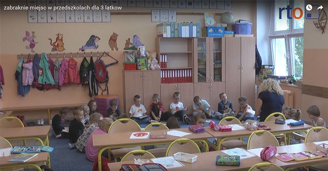 Zabraknie miejsca w przedszkolach dla 3 latków