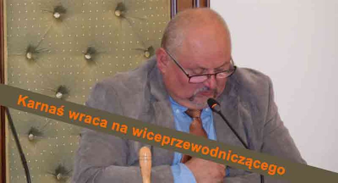 Zbigniew Karnaś (PIS) wraca na fotel wiceprzewodniczącego rady powiatu - wojewoda znalazł błędy proceduralne.