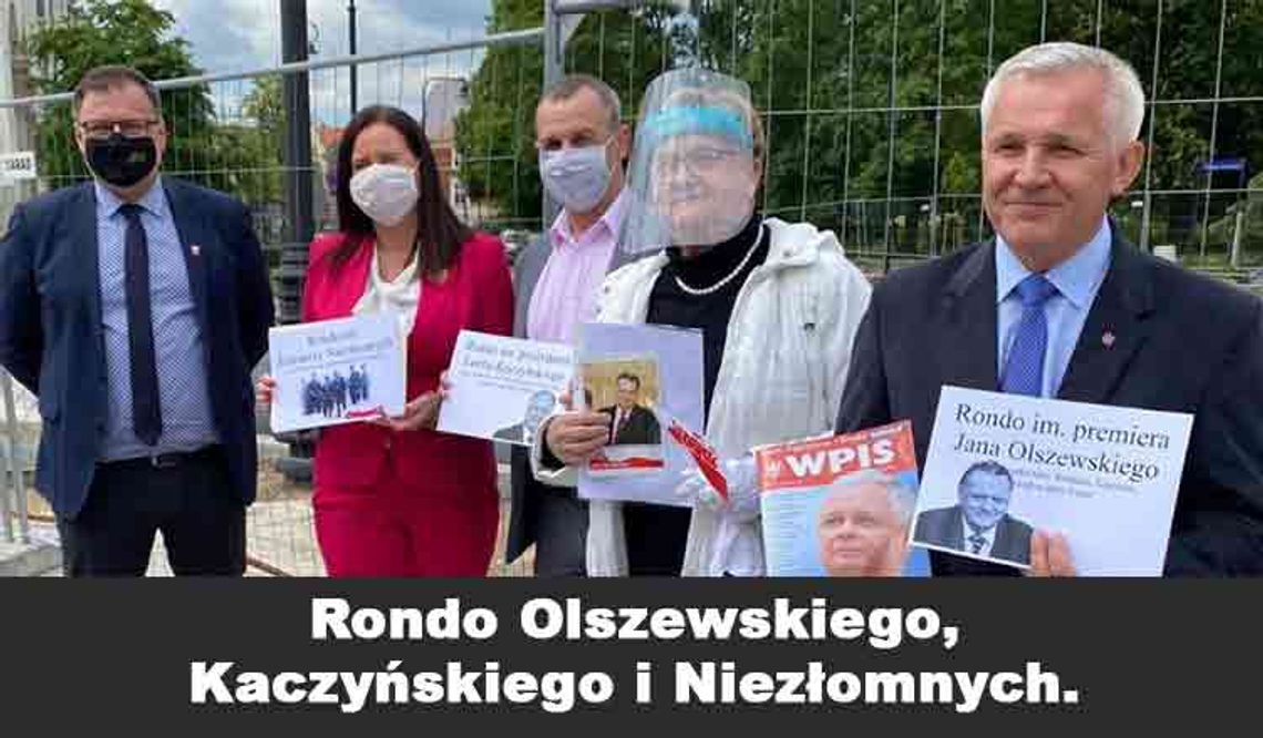 Zlej ich rondem Panie! - czyli kto bije pianę przy rondzie Kaczyńskiego w Nysie.